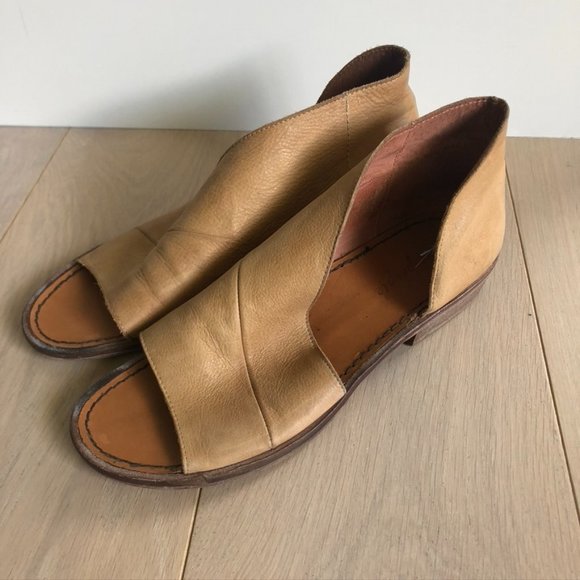 Free People Shoes - Free People Mont Blanc Open Toe Flat Sandal